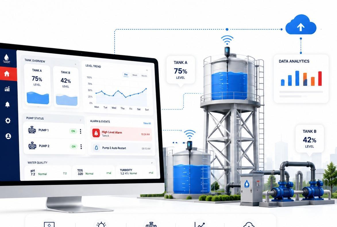 Water tank monitoring preview
